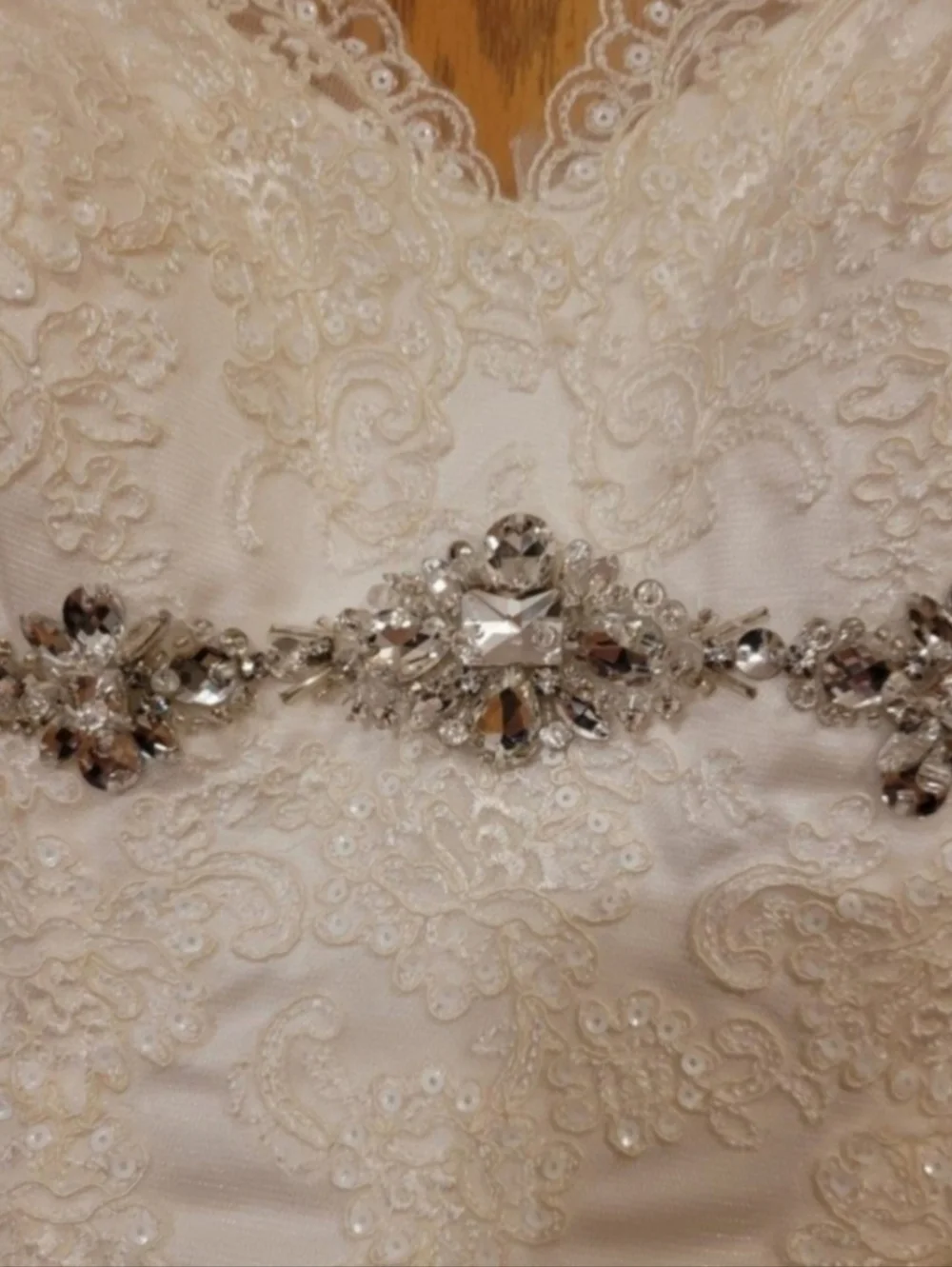 DaVinci Wedding Dress Size 8 - Picture 8 of 10